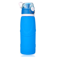 Load image into Gallery viewer, 2017 Outdoor Hiking Silicone 750ml Collapsible Drink Kettle Silicone Foldable Sports Bottle #EW