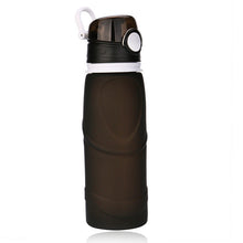 Load image into Gallery viewer, 2017 Outdoor Hiking Silicone 750ml Collapsible Drink Kettle Silicone Foldable Sports Bottle #EW