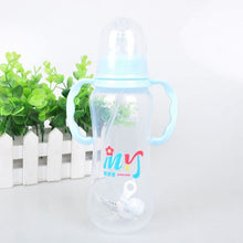Load image into Gallery viewer, 280ml Baby Nuk Feeding Bottles With Handle Standard Caliber Nursing Drinking Water Straw PP Material Toddler Breast Bottle