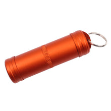 Load image into Gallery viewer, Pillbox Aluminum Alloy Sealed First-aid Keychain Outdoor Emergency Pot Water bottle