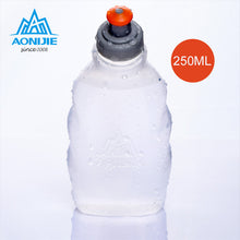 Load image into Gallery viewer, 2pcs AONIJIE 170/250ml Outdoor Sport Bottle Hydro Soft Flask Running Hiking Camping Gym Fitness Bicycle Water Canteen Kettle